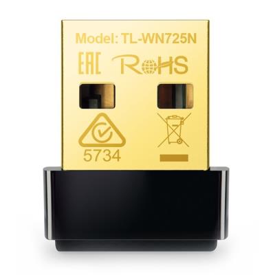 TP-Link TL-WN725N/ bezdrátový USB mini adaptér/ 802.11b/g/n/ 150 Mbps