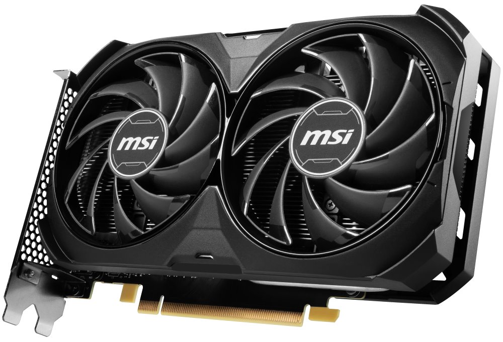 OPRAVENÉ - MSI GeForce RTX 4060 Ti VENTUS 2X BLACK 8G OC / 8GB GDDR6 / PCI-E / 3x DP / HDMI