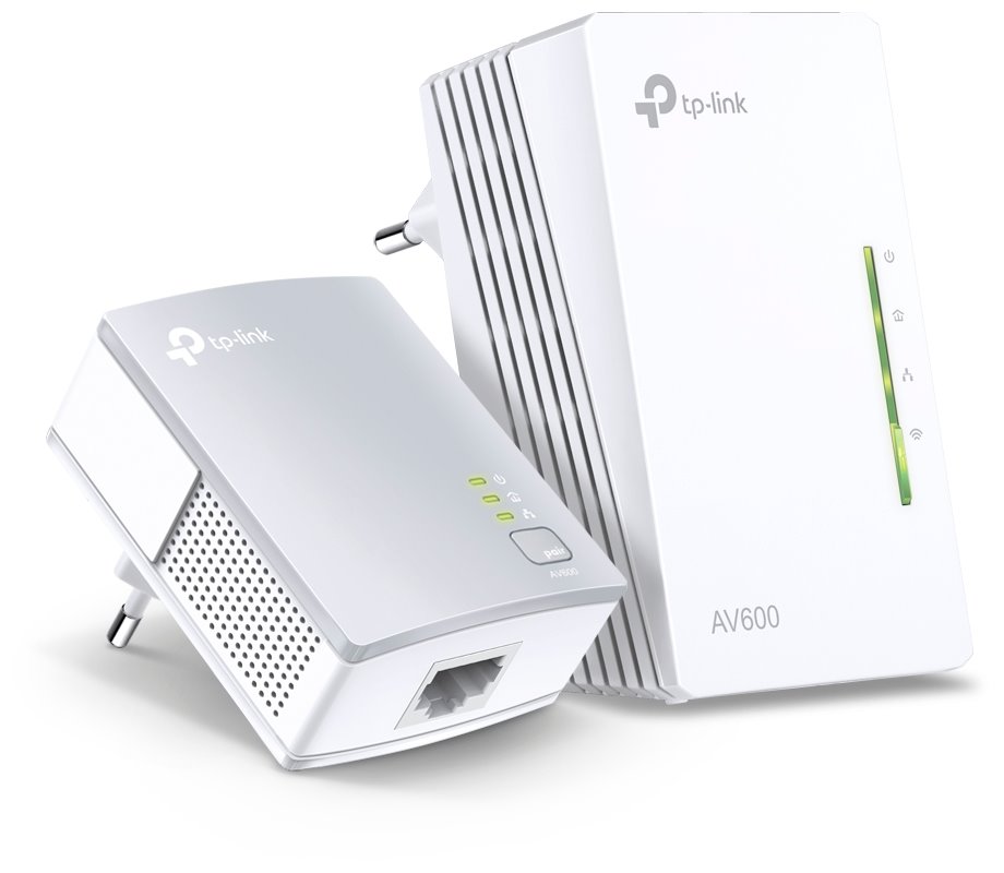 TP-Link TL-WPA4220KIT Powerline adaptéry, 500Mbps, WiFi, set TL-WPA4220 a TL-PA4010