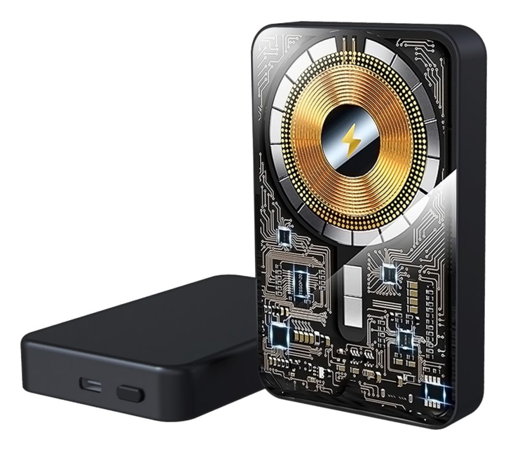 PATONA powerbanka, 10000mAh Li-Pol, magnetická, MagSafe, výstup USB-C, Qi nabíjení 15W, PD 20W