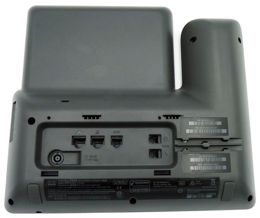 Cisco IP Phone 8851   Telefon VoIP - SIP, RTCP, RTP, SRTP, SDP