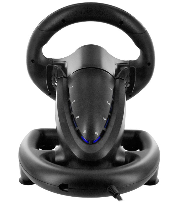 POŠKOZENÝ OBAL - SUPERDRIVE Sada volantu a pedálů SV450/ PS4/ Xbox One/ Xbox Series X/S / Nintendo Switch/ PC