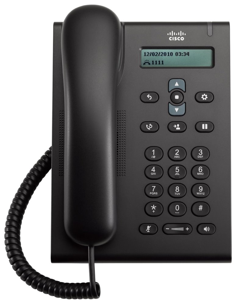 Cisco Unified SIP Phone 3905, Charcoal, Standard Handset