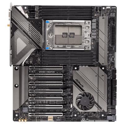 ASRock WRX80 Creator / AMD WRX80 / 8x DDR4 DIMM / 2x M.2 / 1x U.2 / 2x TB4 / 2x MiniDP / 2x 10GLAN / WiFi / EATX