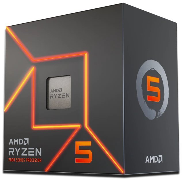 AMD Ryzen 5 7600 / LGA AM5 / max. 5,1GHz / 6C/12T / 38MB / 65W TDP / BOX vč. chladiče Wraith Stealth