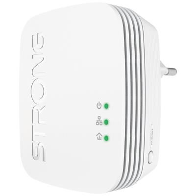 STRONG sada 2 adaptérů Powerline 1000 DUO MINI/ 1000 Mbit/s/ 1x LAN/ bílý