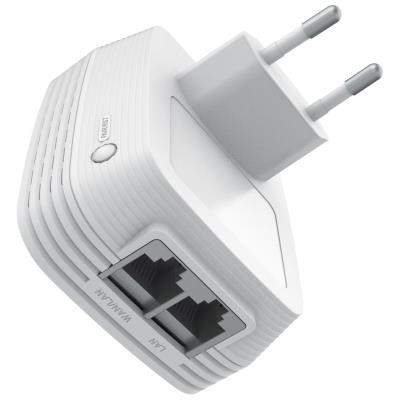 STRONG sada 2 adaptérů Powerline WF 600 DUO MINI/ Powerline 600 Mbit/s/ Wi-Fi 300 Mbit/s/ 2x LAN/ bílý