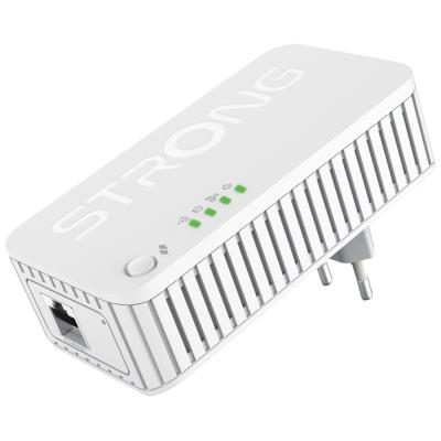 STRONG sada 2 adaptérů Powerline WF 1000 DUO MINI/ Powerline 1000 Mbit/s/ Wi-Fi 750 Mbit/s/ 1x LAN/ bílý
