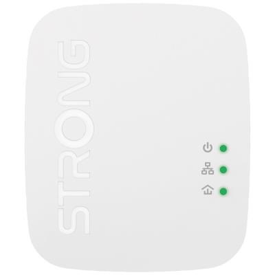 STRONG sada 3 adaptérů Powerline 600 TRI MINI/ 600 Mbit/s/ 1x LAN/ bílý