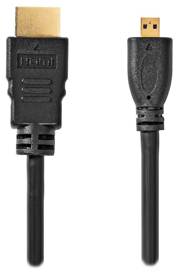 NEDIS High Speed HDMI 1.4 kabel s ethernetem/ 4K@30Hz/ zlacené konektory HDMI-micro HDMI/ černý/ box/ 2m