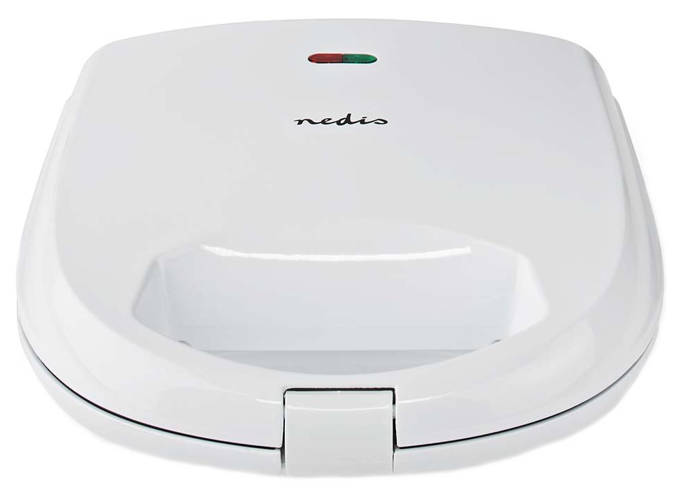 NEDIS toustovač/ spotřeba 700 W/ velikost desky 20,5 x 12 cm/ plast/ bílý