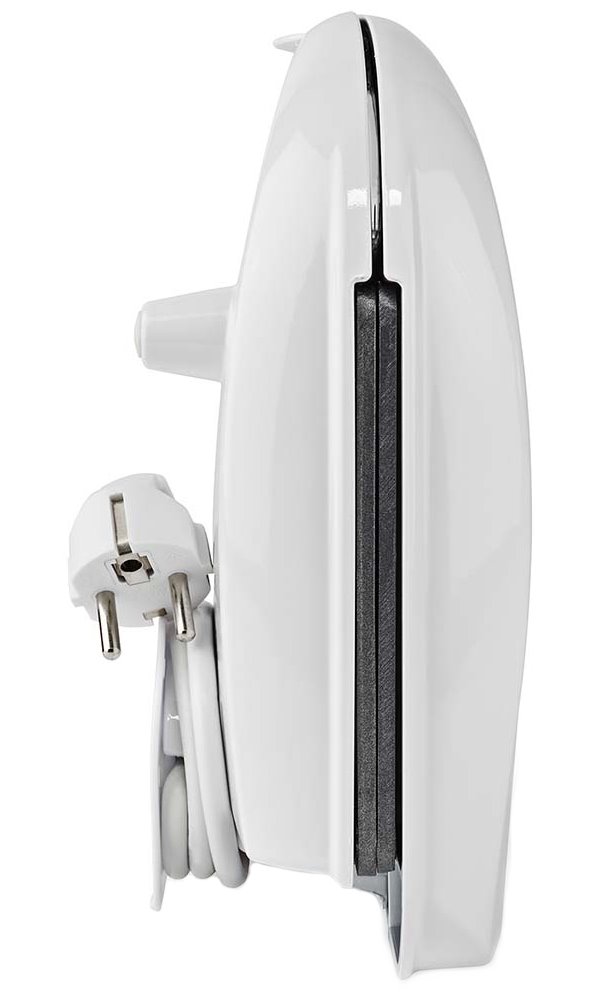 NEDIS toustovač/ spotřeba 700 W/ velikost desky 20,5 x 12 cm/ plast/ bílý