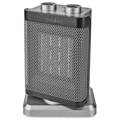 NEDIS keramický horkovzdušný ventilátor PTC/ termostat/ spotřeba 1500 W/ 2 tepelné režimy/ ochrana proti převrácení