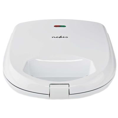 NEDIS toustovač/ spotřeba 700 W/ velikost desky 20,5 x 12 cm/ plast/ bílý