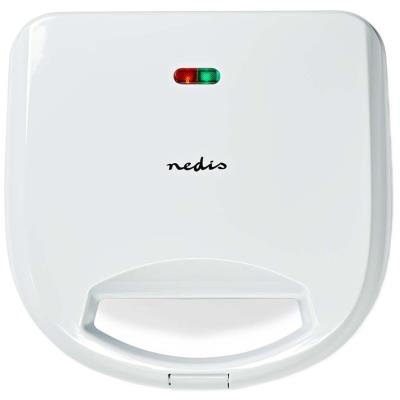 NEDIS toustovač/ spotřeba 700 W/ velikost desky 20,5 x 12 cm/ plast/ bílý