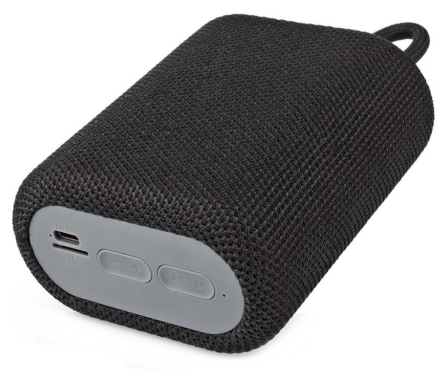 NEDIS reproduktor + mikrofon/ výkon 7 W/ výdrž 7 hodin/ do ruky/ Bluetooth/ USB-C/ černý