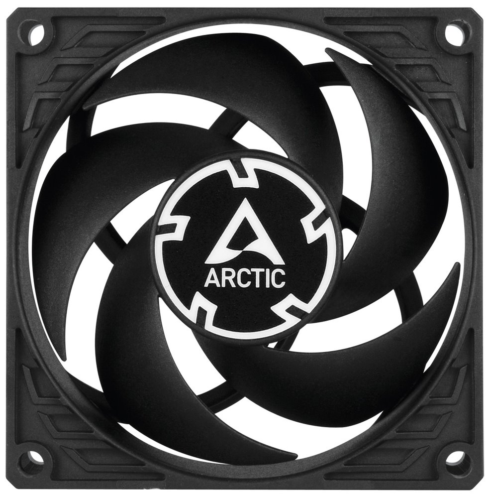 ARCTIC P8 PWM PST CO black ventilátor 80mm / PWM / PST / černý