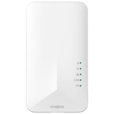 STRONG sada 2 adaptérů Powerline 1000 WF DUO FRV2/ Powerline 1000 Mbit/s/ Wi-Fi 1200 Mbit/s/ 2x LAN/ bílý