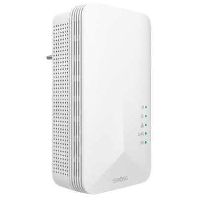STRONG sada 2 adaptérů Powerline 1000 WF DUO FRV2/ Powerline 1000 Mbit/s/ Wi-Fi 1200 Mbit/s/ 2x LAN/ bílý