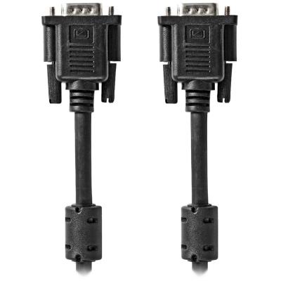 NEDIS kabel VGA (D-SUB)/ zástrčka VGA - zástrčka VGA/ černý/ bulk/ 3m