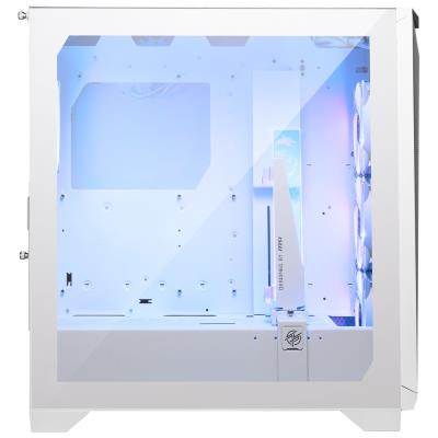 POŠKOZENÝ OBAL - MSI skříň MPG GUNGNIR 300R AIRFLOW WHITE/ bez zdroje/ bílý/ levé temperované sklo/ 4x 120 mm A-RGB fan/ 1x US...