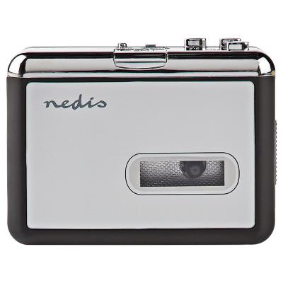 NEDIS kazetový převodník/ výstup 1x 3,5 mm/ 1x mini USB/ napájení z USB/ černý