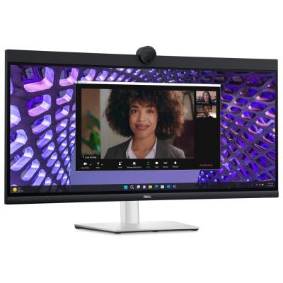 DELL P3424WEB/ 34" curved/ 21:9/ 3440 x 1440/ WQHD/ 1000:1/ 8ms/IPS/DP/HDMI/USB-C/4xUSB/RJ45/webkamera/3Y Basic on-s.