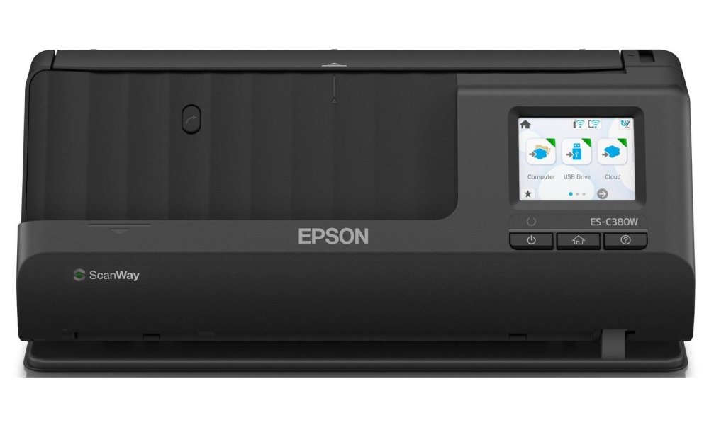 Epson skener WorkForce ES-C380W/ A4/ ADF/ 600dpi/ USB