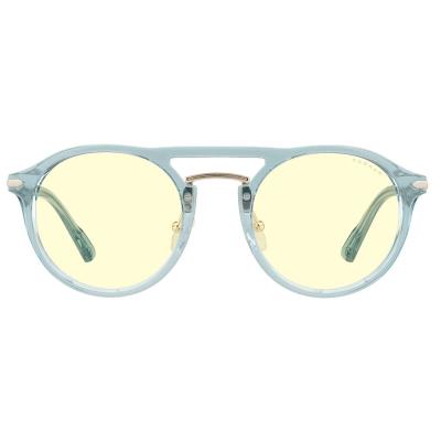 GUNNAR kancelářske/herní brýle WORLD OF WARCRAFT, ALLIANCE EDITION BLUE CRYSTAL * jantarová skla * BLF 65 * GUNNAR focus