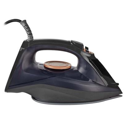 NEDIS napařovací žehlička/ spotřeba 2200 W/ parní výstřel/ keramická/ objem nádržky 220 ml/ fialová