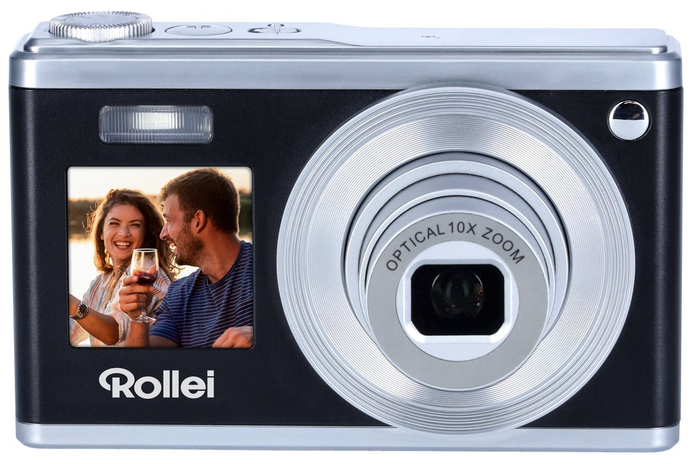 Rollei Compactline 10x/ 20 MPix/ 10x zoom/ 2,8 LCD/ 1080p video/ Černý