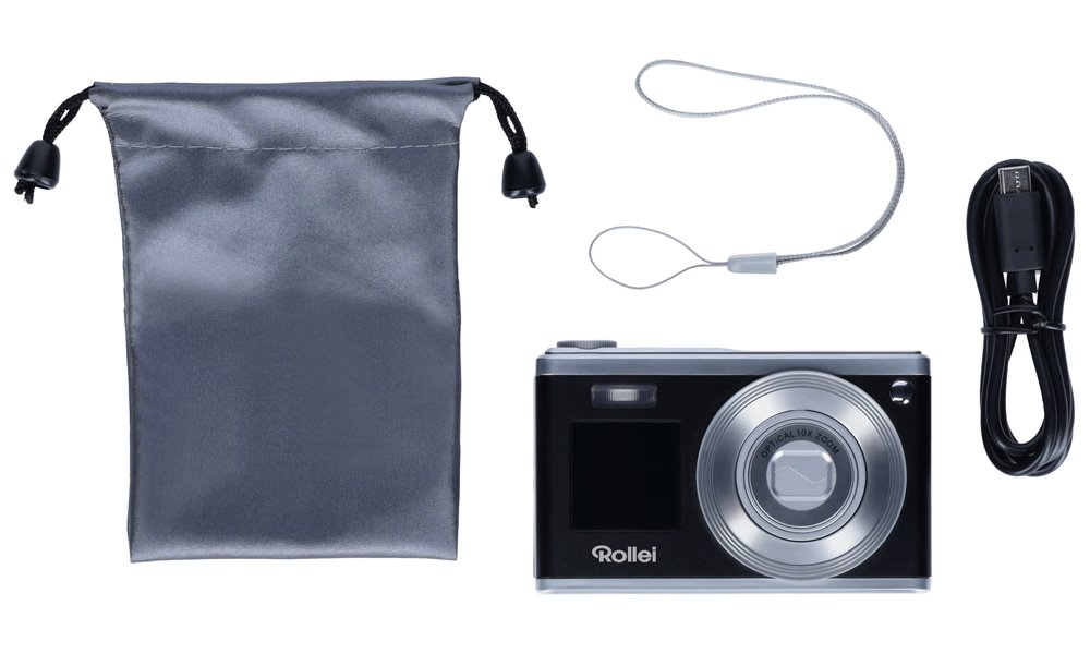 Rollei Compactline 10x/ 20 MPix/ 10x zoom/ 2,8 LCD/ 1080p video/ Černý
