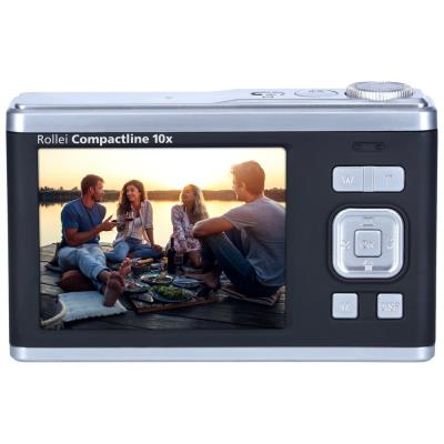 Rollei Compactline 10x/ 20 MPix/ 10x zoom/ 2,8 LCD/ 1080p video/ Černý