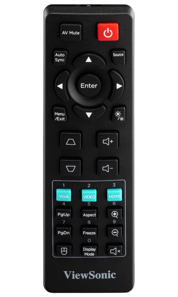 ViewSonic PA700X/ XGA/ DLP projektor/ 4500 ANSI/ 12500:1/ Repro/ VGA/ HDMI x2/ USB/ RS232/ monitor out