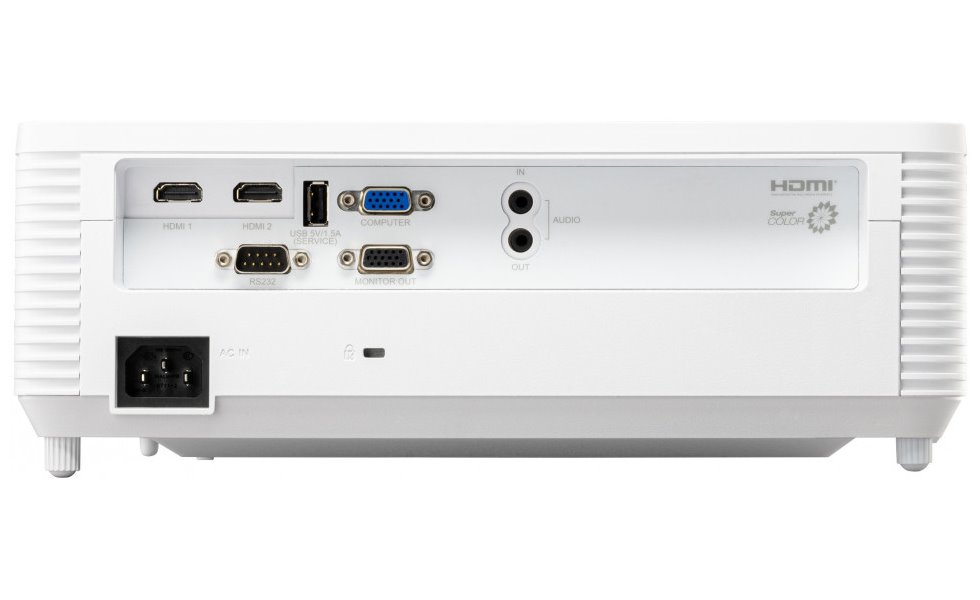 ViewSonic PA700W/ WXGA/ DLP projektor/ 4500 ANSI/ 12500:1/ Repro/ VGA/ HDMI x2/ USB/ RS232/ monitor out