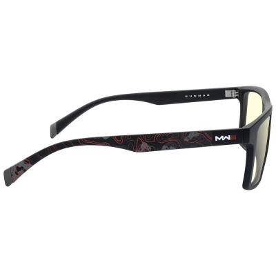 GUNNAR kancelářske/herní brýle CALL OF DUTY ALPHA EDITION ONYX INFRARED * jantarová skla * BLF 65 * GUNNAR focus