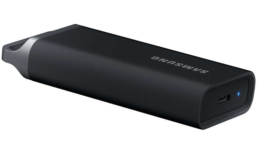 SAMSUNG Portable SSD T5 EVO 4TB / USB 3.2 Gen 1 / USB-C / Externí / Černý