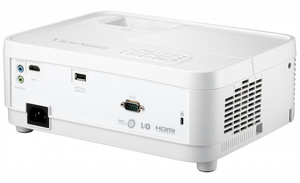 ViewSonic LS510WH / WXGA 1280x800 / DLP LED projektor/ 3000 ANSI/ 3000000:1/ Repro/ HDMI/ RS232 / IPX5/ 360° projekce 24