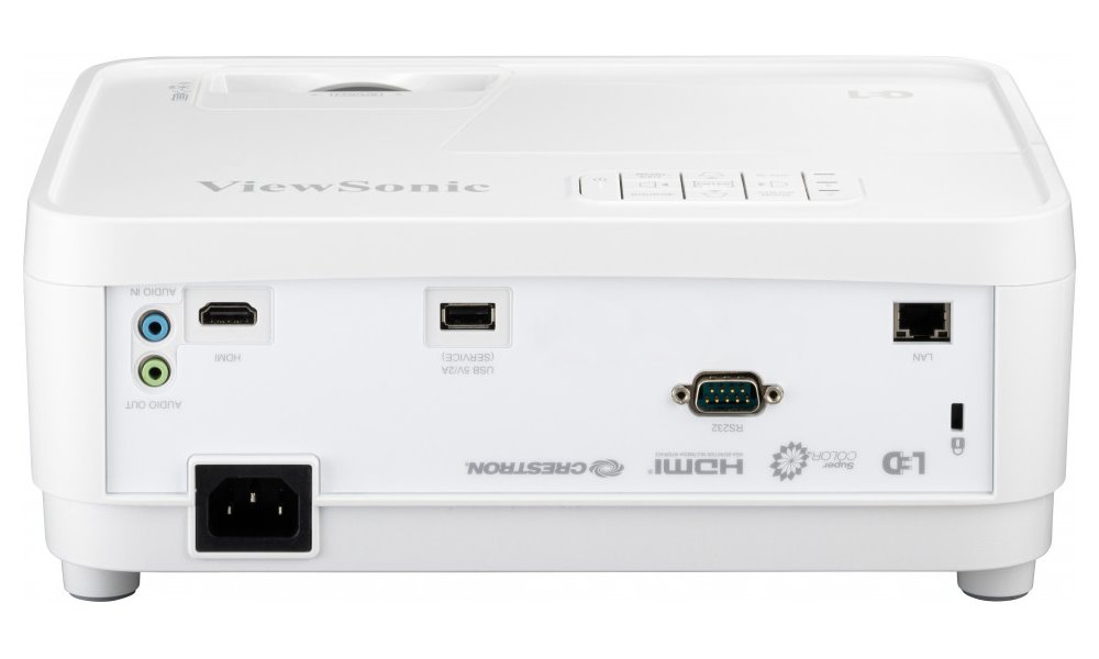 ViewSonic LS560WH / WXGA 1280x800 short/ DLP LED projektor/ 3000 ANSI/ 3000000:1/ Repro/ HDMI/ RS232 / IPX5/ RJ45/ 360°