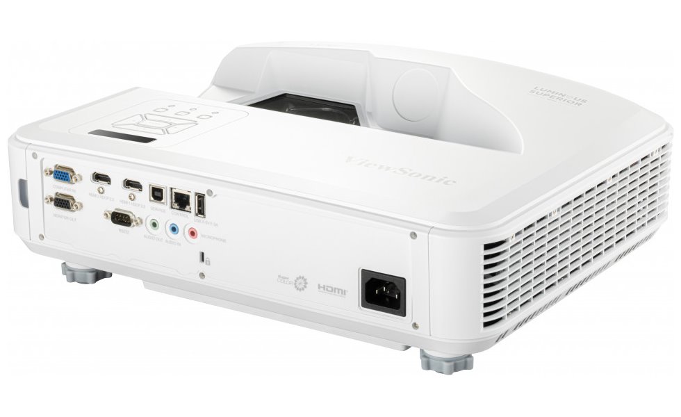 ViewSonic LS832WU/ 1920x1200 ultrashort / LASER projektor / 5000 ANSI / 3000000:1/ Repro/ 2x HDMI/ RS232 / RJ45/ USB