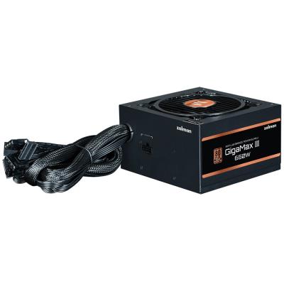 Zalman zdroj Gigamax III ZM650-GV3 / 650W / ATX3.0 / active PFC / semimodulární / 80 Plus bronze