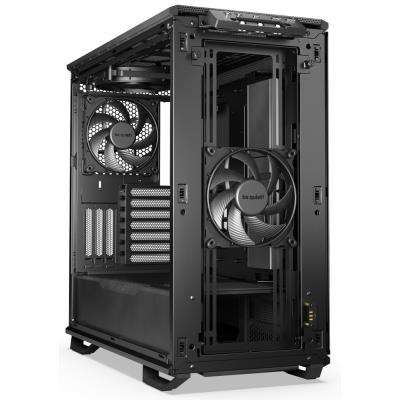 Be quiet! skříň DARK BASE 701 / MidT / bez zdroje / 3x140mm fan / ARGB / 1x USB-C + 2x USB3 / průhledná bočnice / černá