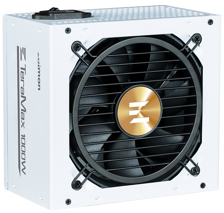 Zalman zdroj ZM1000-TMX2 WH/ 1000W / ATX3.0 / active PFC / modulární / 80 Plus Gold / bílý