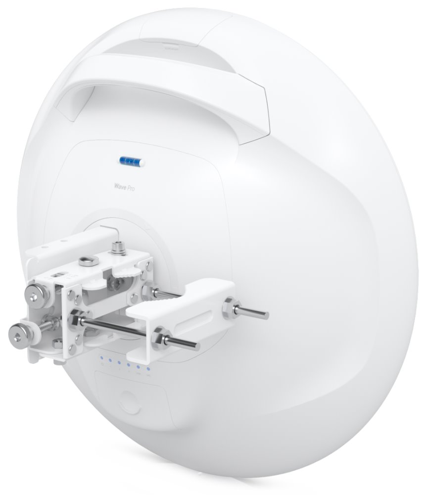 Ubiquiti Wave Professional - 60GHz PtP/PtMP klient, 46 dBi, 5GHz záloha, 2x 2,5GbE, 1x SFP+, propustnost 5.4 Gbps