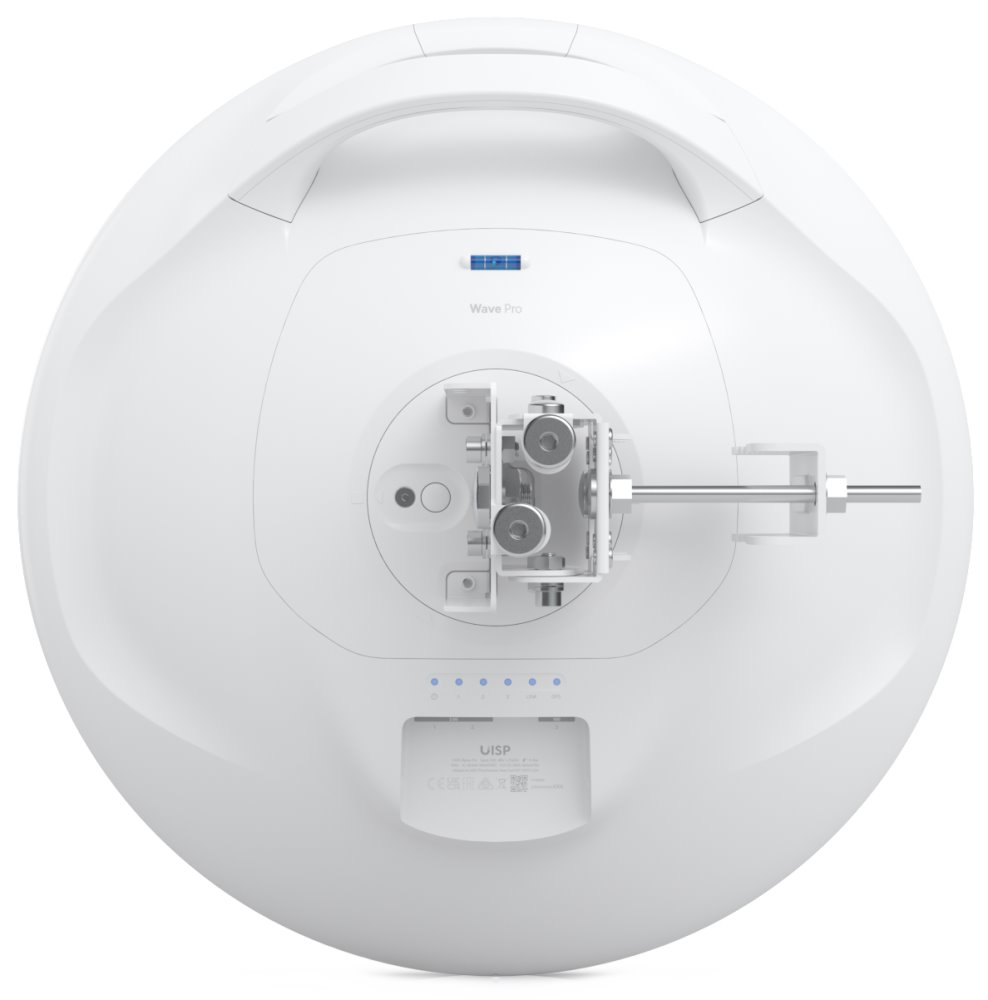 Ubiquiti Wave Professional - 60GHz PtP/PtMP klient, 46 dBi, 5GHz záloha, 2x 2,5GbE, 1x SFP+, propustnost 5.4 Gbps