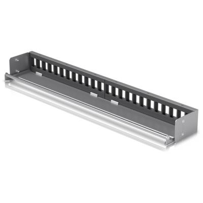 Ubiquiti 24-Port Blank Keystone Patch Panel - Panel do rozvaděče 19", pro keystone, stříbrný, 1U