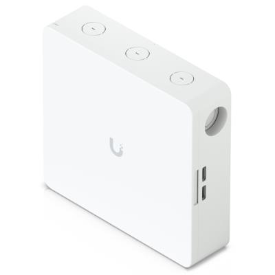 Ubiquiti Enterprise Access Hub - Rozbočovač, 10x GbE, 8x PoE Out 802.3af, 8x relé, 8+8 vstupů, záložní napájení
