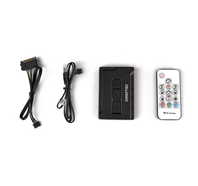 CHIEFTEC MidT Scorpion 4 GL-04B-UC-OP / ATX / 2x USB3.0 / USB-C / 4x120mm fan / ARGB/ průhledná bočnice / černá