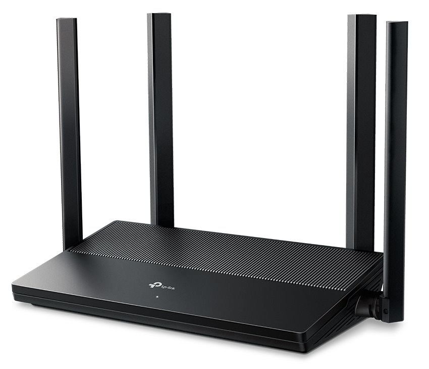 TP-Link EX141 AX1500 dua band router / 1x GWAN / 3x GLAN / 802.11a/b/g/n/ac/ax / Wi-Fi 6