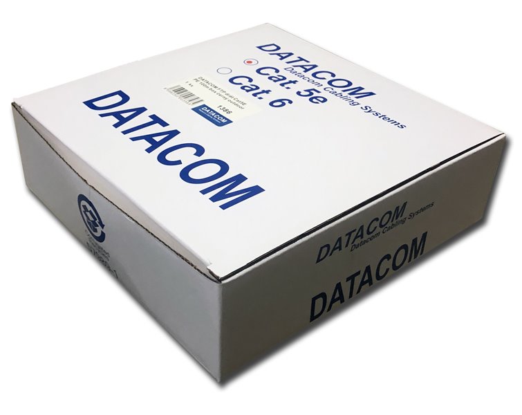 DATACOM OUTDOOR FTP drát CAT5E  PE,Fca 100m černý